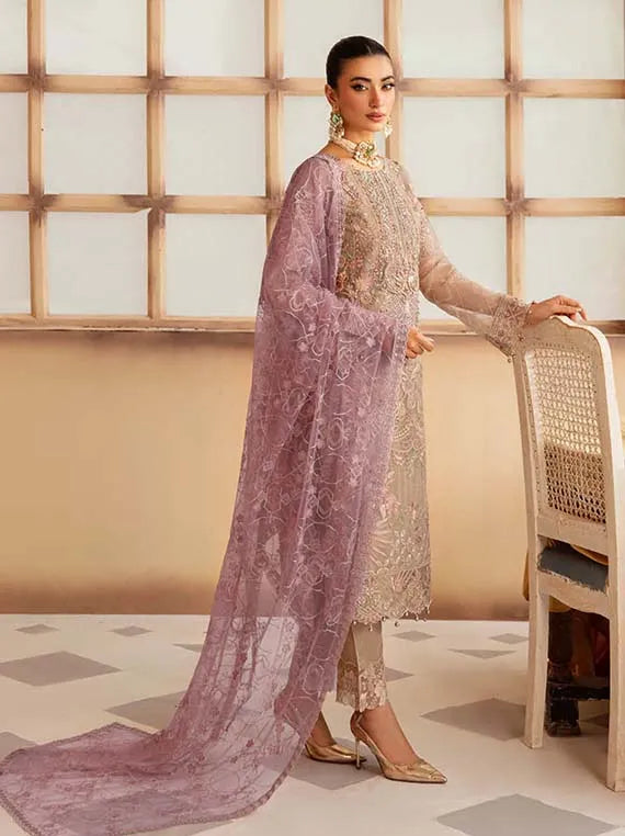 Minhal By Ramsha Organza Collection 2024 Vol-12 (M-1206)