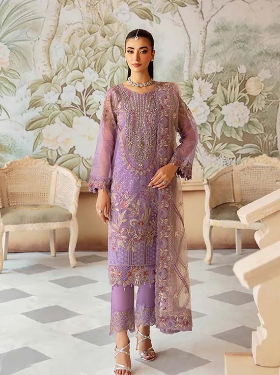 Minhal By Ramsha Organza Collection 2024 Vol-12 (M-1207)