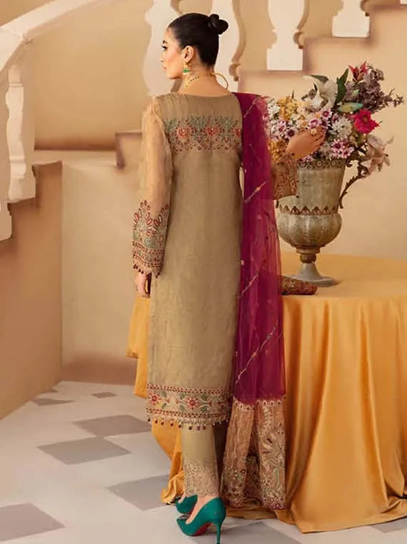 Minhal By Ramsha Organza Collection 2024 Vol-12 (M-1208)