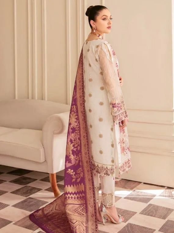 Minhal by Ramsha Organza Collection 2022 Vol-06 (M-608)