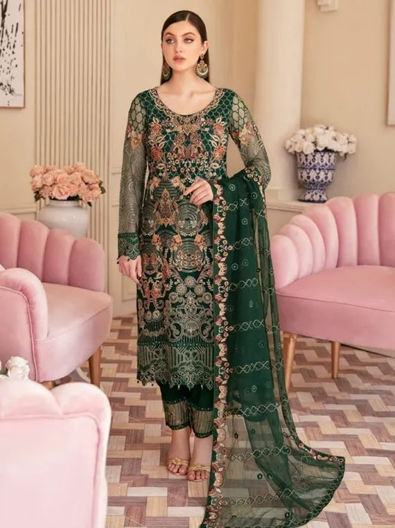 Minhal by Ramsha Organza Collection 2022 Vol-06 (M-609)