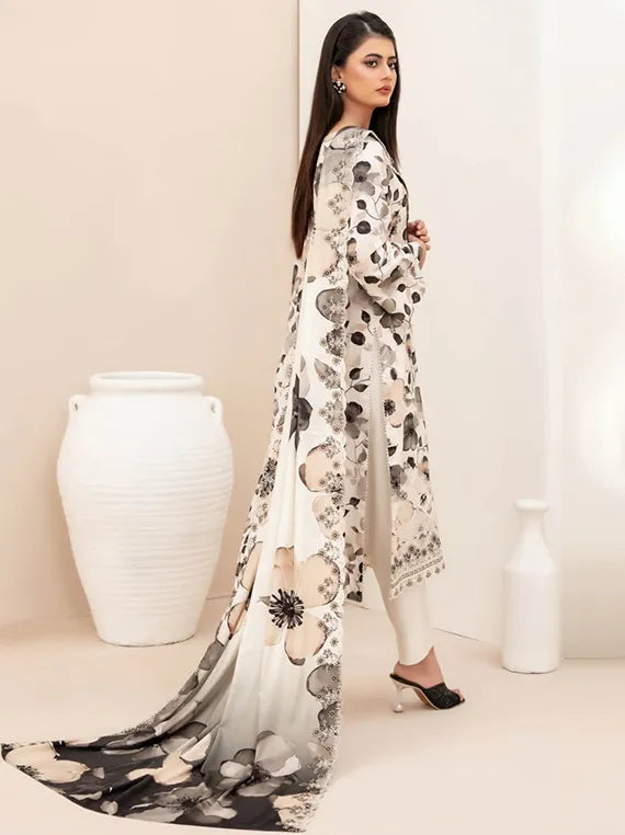 Misbah Print Embroidery Staple Collection 2025 By Tawakkal Fabrics (D-4512)