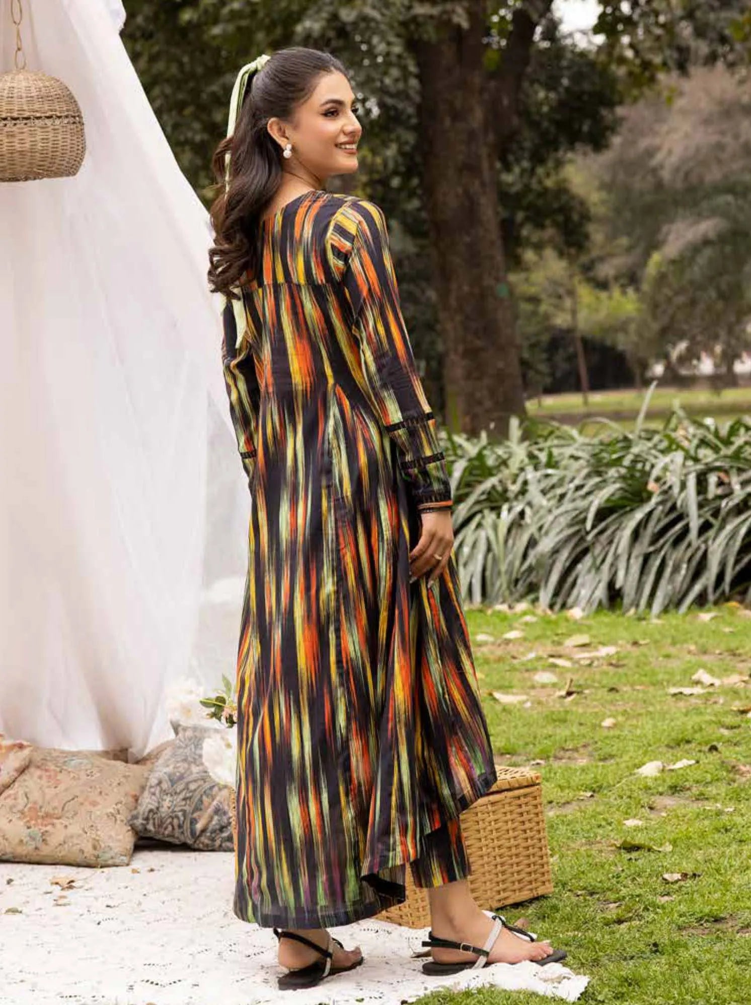 Muscari Kameez Shalwar Print Collection 2024 (MKS-809)