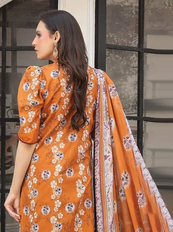 Muskari by Wania Printed Embroidered Lawn Collection 2025 (WL-496)