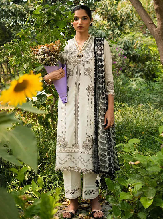 Muzlin By Sana Safinaz Lawn Collection 2023 (16A)