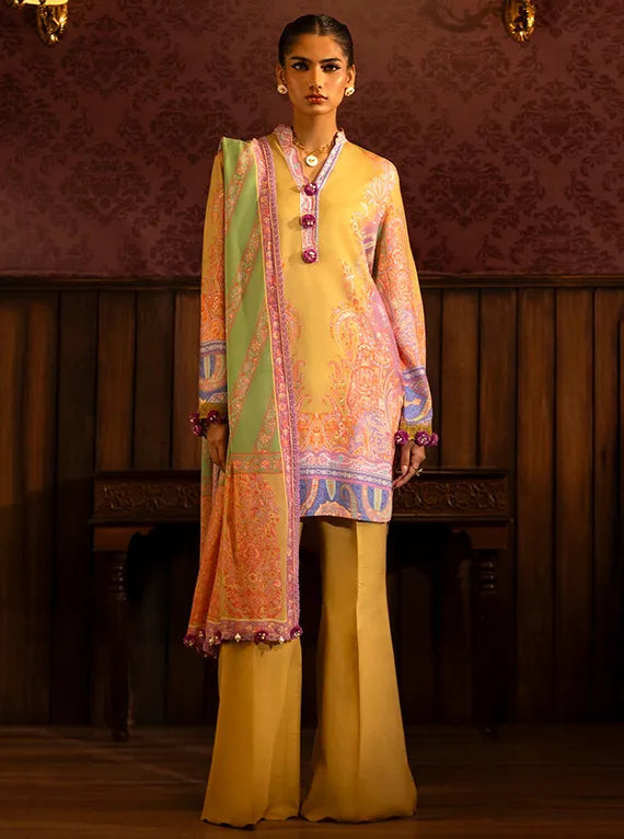 Muzlin By Sana Safinaz Winter Collection 2024 (16A)