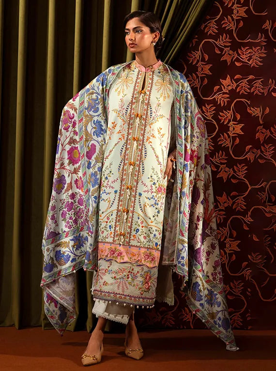 Muzlin By Sana Safinaz Winter Collection 2024 (21B)