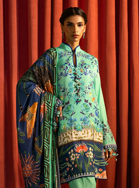 Muzlin By Sana Safinaz Winter Collection 2024 (22A)