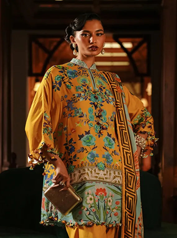 Muzlin By Sana Safinaz Winter Collection 2024 (22B)