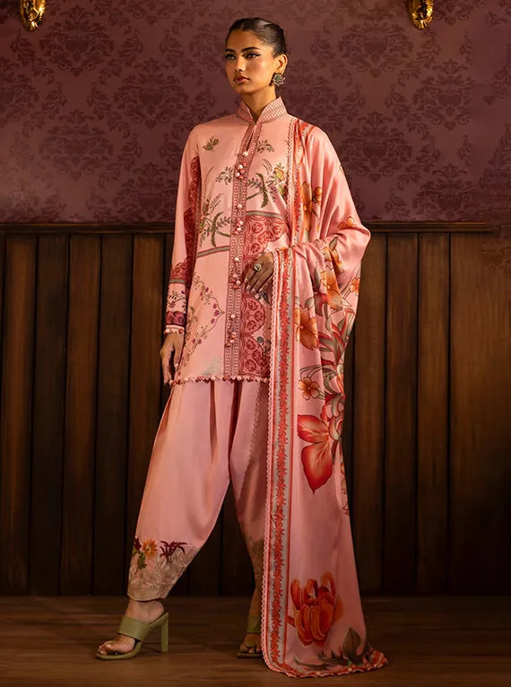 Muzlin By Sana Safinaz Winter Collection 2024 (25A)