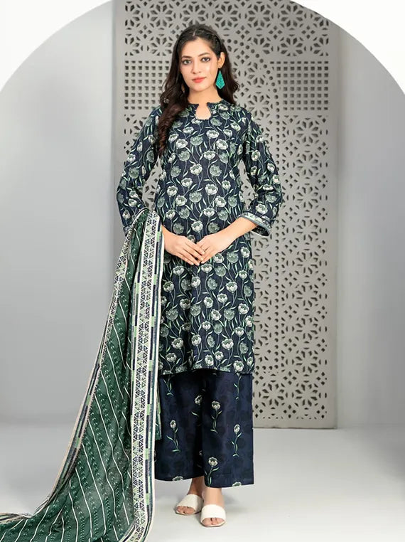 Nazma Printed Khaddar Rotary Collection 2025 by Tawakkal Fabrics (D-5086)