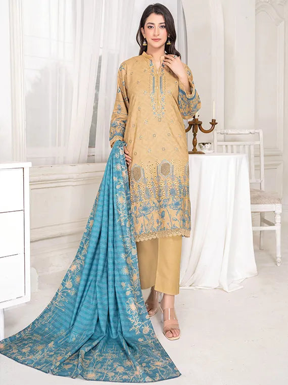 Noor E Jahan Dhanak Collection 2024 By Rang Riaz (D-08)
