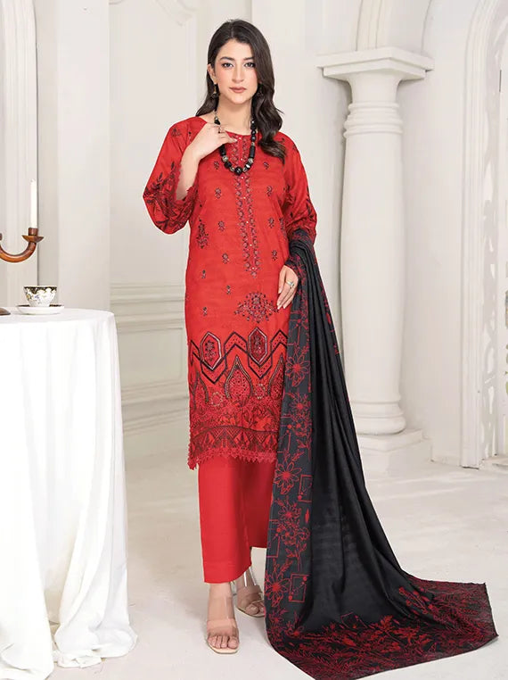 Noor E Jahan Dhanak Collection 2024 By Rang Riaz (D-09)