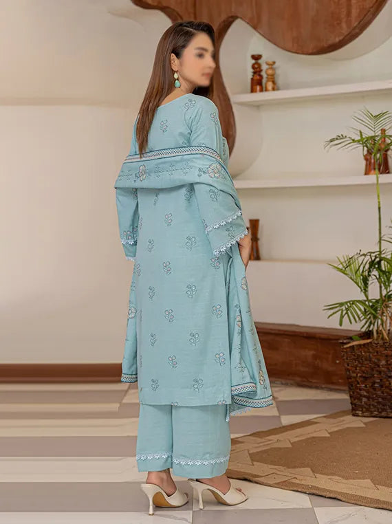 POSHAQ by Fantak Embroidered Karandi Collection 2025 (D-04)