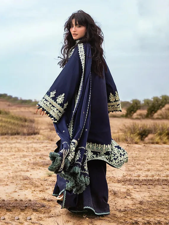 Pat Jhaar by Gul Ahmed Embroidered Pashmina Collection 2025 (AP-52012)