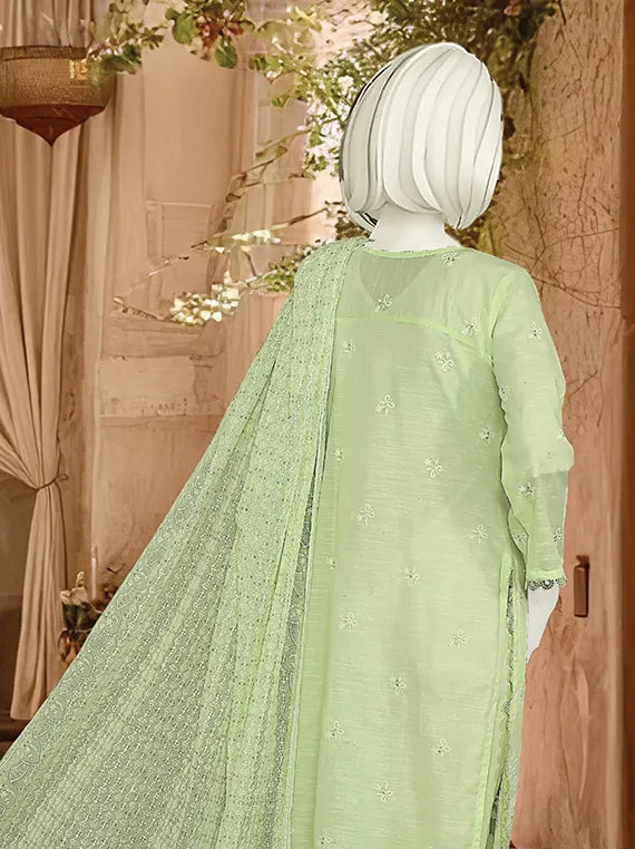 Premium Ghazal Embroidered Lawn Collection 2025 by ABC (D-977)