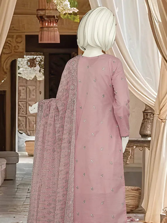 Premium Ghazal Embroidered Lawn Collection 2025 by ABC (D-978)