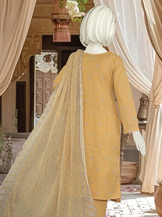 Premium Ghazal Embroidered Lawn Collection 2025 by ABC (D-981)