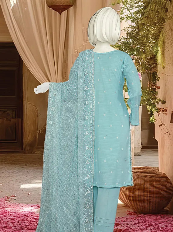 Premium Ghazal Embroidered Lawn Collection 2025 by ABC (D-983)