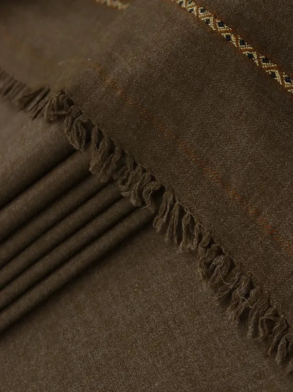 Pure Australian Wool Men Shawl Collection 2024 (EE-206-05)