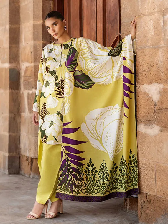 RANG-E-SUKOON by Gul Ahmed Printed Khaddar Collection 2025 (CD-52004)