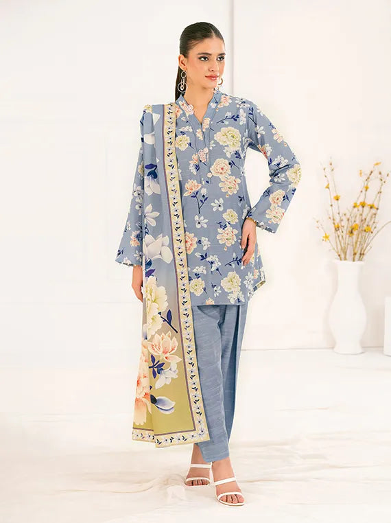 RANG-E-SUKOON by Gul Ahmed Printed Khaddar Collection 2025 (CD-52005)