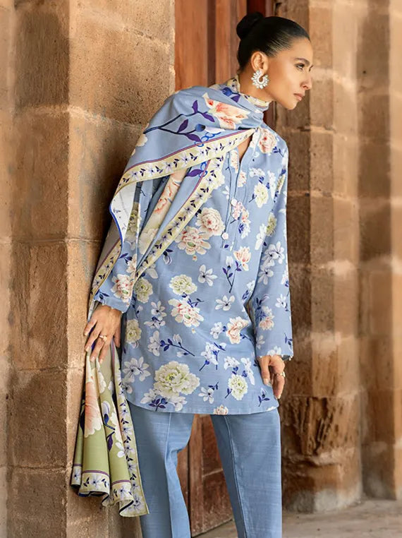 RANG-E-SUKOON by Gul Ahmed Printed Khaddar Collection 2025 (CD-52005)