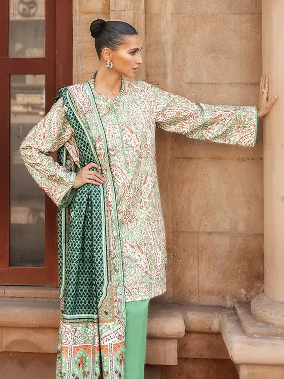 RANG-E-SUKOON by Gul Ahmed Printed Khaddar Collection 2025 (K-52043)