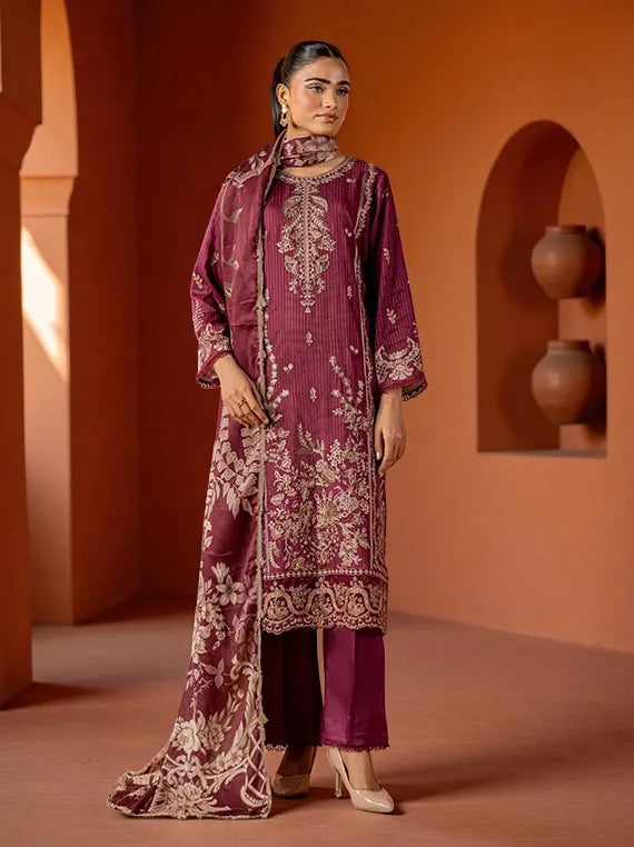 RANGOON Embroidered Organza Collection 2025 by Azam Arts (D-2002)