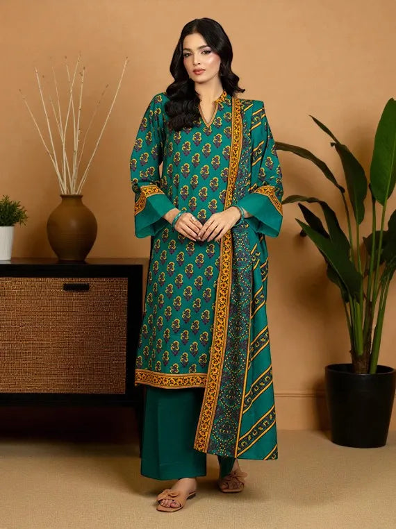 RIDHAM by Gul Ahmed Printed Khaddar Collection 2025 (WNS-52060)