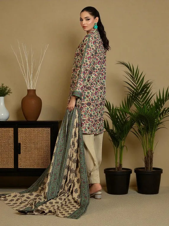 RIDHAM by Gul Ahmed Printed Khaddar Collection 2025 (WNS-52061)