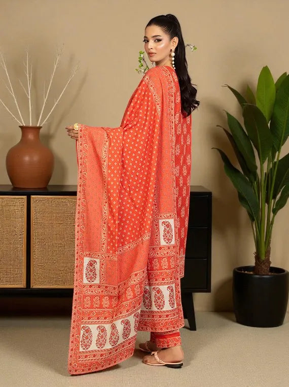 RIDHAM by Gul Ahmed Printed Khaddar Collection 2025 (WNS-52065)