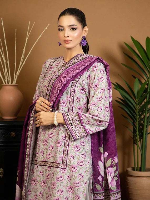 RIDHAM by Gul Ahmed Printed Khaddar Collection 2025 (WNS-52069)