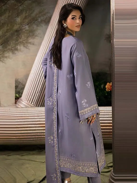 Rang E Khizan Embroidery Winter Collection 2025 By Gul Ahmed (K-52012)