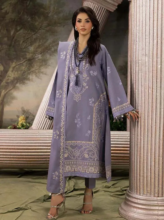 Rang E Khizan Embroidery Winter Collection 2025 By Gul Ahmed (K-52012)