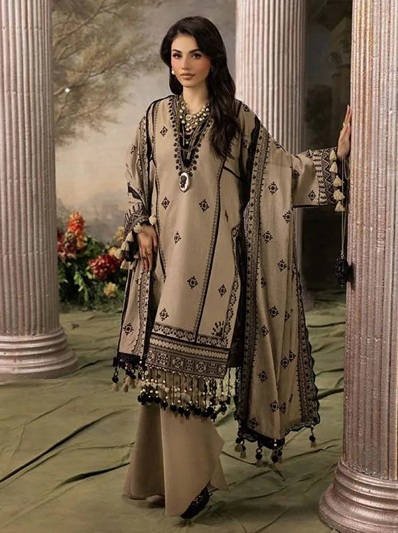 Rang E Khizan Embroidery Winter Collection 2025 By Gul Ahmed (K-52030)