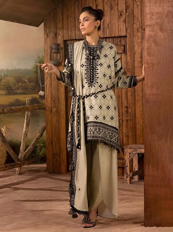 Rang E Khizan Embroidery Winter Collection 2025 By Gul Ahmed (K-52033)