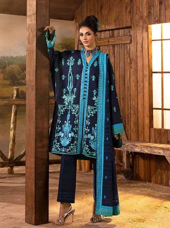 Rang E Khizan Embroidery Winter Collection 2025 By Gul Ahmed (K-52102)