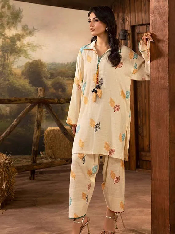 Rang E Khizan Embroidery Winter Collection 2025 By Gul Ahmed (SCT-52002)