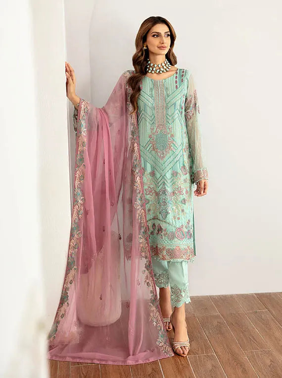 Rangoon By Ramsha Chiffon Collection 2023 Vol-11 (D-1107)