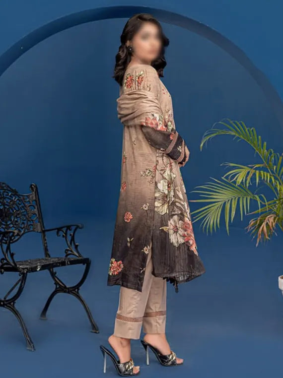 Riwayat by Fantak Printed Embroidered Lawn Collection 2025 Vol-02 (A-05)