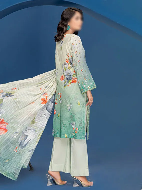 Riwayat by Fantak Printed Embroidered Lawn Collection 2025 Vol-02 (A-06)