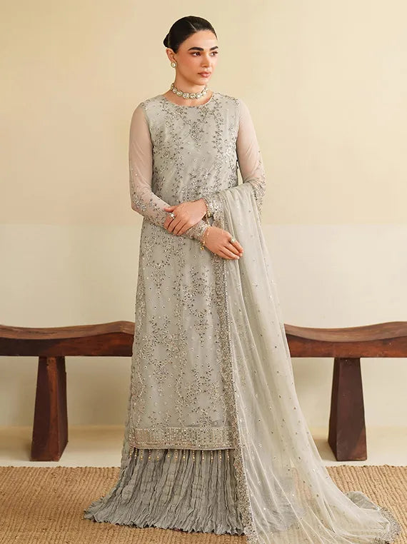 Roohi by ZARIF Embroidered Net Collection 2025 (ZRF-RFE-06)