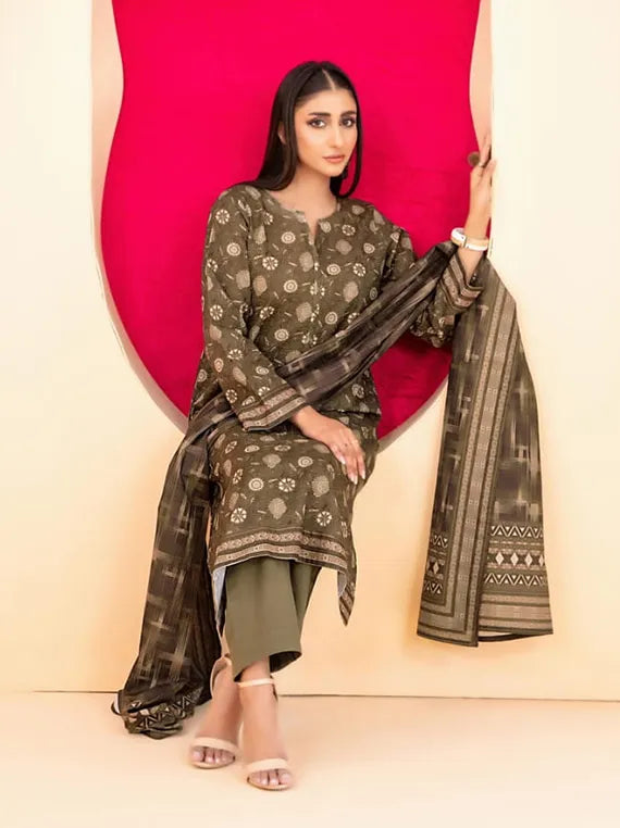 Roshni by Tawakkal Fabrics Printed Khaddar Collection 2025 (D-5182)