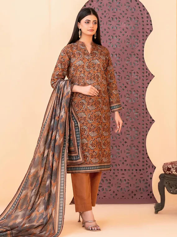 Roshni by Tawakkal Fabrics Printed Khaddar Collection 2025 (D-5183)