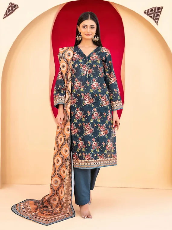 Roshni by Tawakkal Fabrics Printed Khaddar Collection 2025 (D-5190)