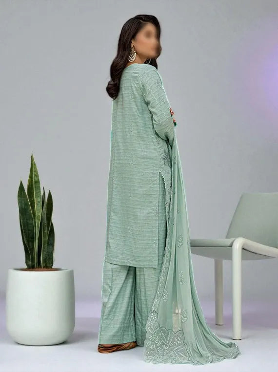 SUFFUSE by Fantak Embroidered Slub Viscose Collection 2025 (D-02)