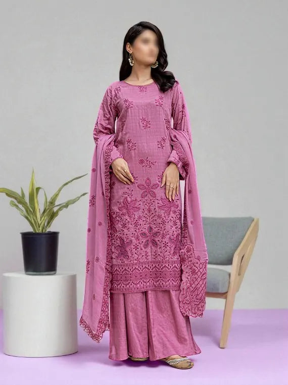 SUFFUSE by Fantak Embroidered Slub Viscose Collection 2025 (D-06)