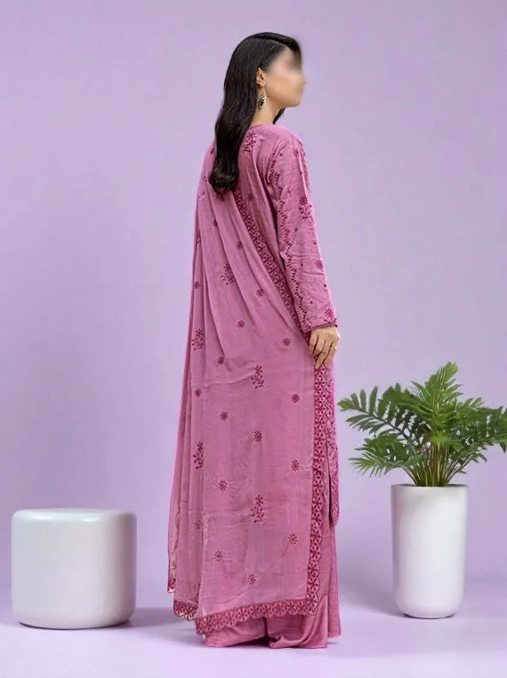 SUFFUSE by Fantak Embroidered Slub Viscose Collection 2025 (D-06)