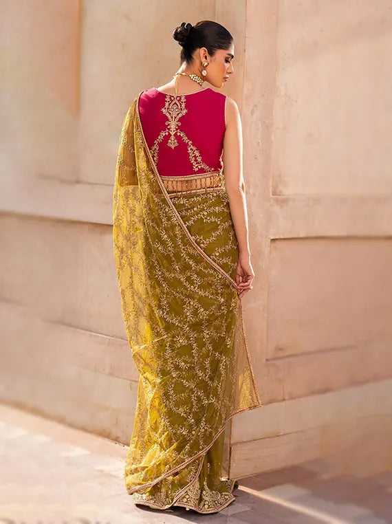 Sahiba by Zarif Luxury Net Collection 2025 (03-LARA)